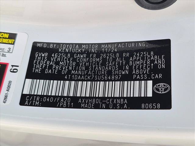 Used 2025 Toyota Camry LE FWD image 25