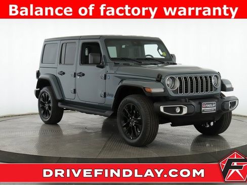 Used 2025 Jeep Wrangler Unlimited Sahara image 1
