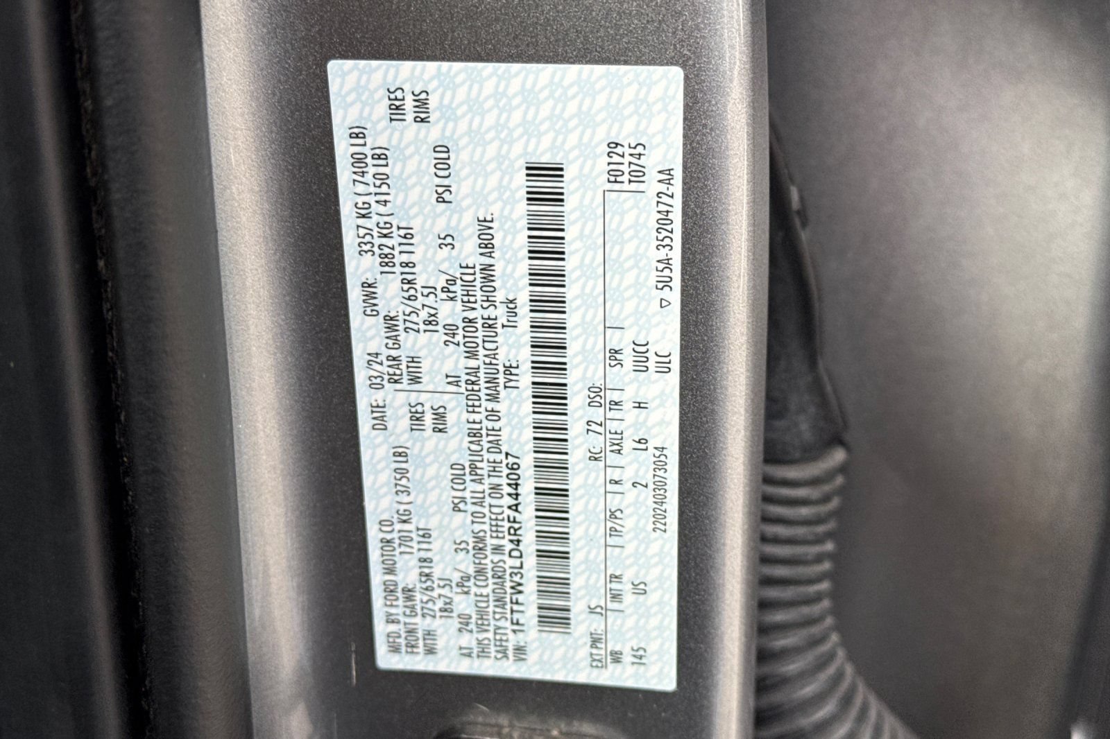 Used 2024 Ford F150 XLT w/ Mobile Office Package AWD/4WD image 32