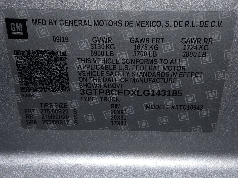 Used 2020 GMC Sierra 1500 Elevation w/ Elevation Value Package RWD image 33