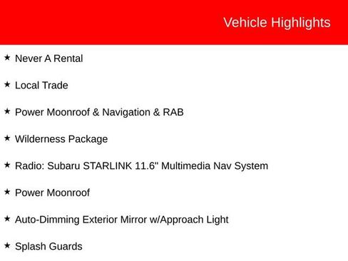 Used 2024 Subaru Outback Wilderness image 4