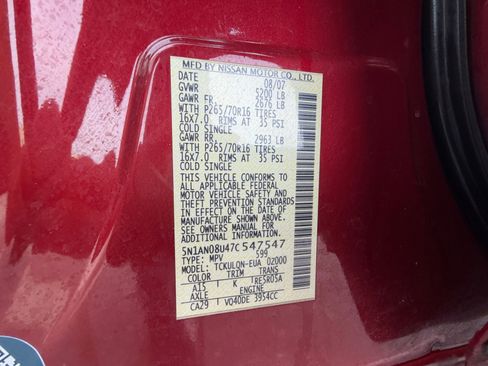 Used 2007 Nissan Xterra X w/ Power Pkg RWD image 25