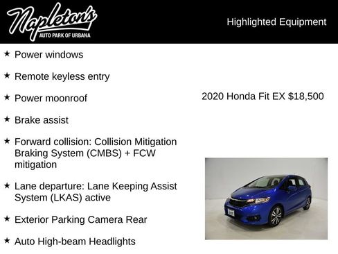 Used 2020 Honda Fit EX image 15