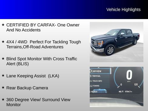 Used 2023 Ford F150 Lariat w/ Trailer Tow Package AWD/4WD image 4