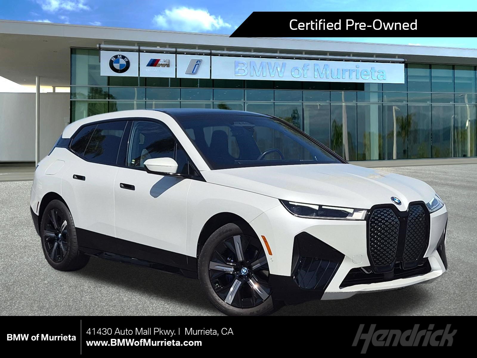 Certified 2024 BMW iX xDrive50 w/ Sport Package AWD/4WD image 1