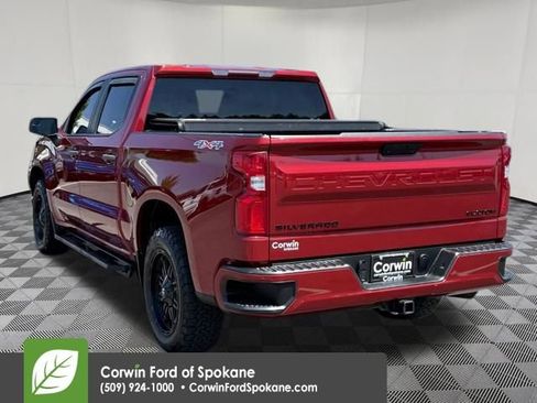 Used 2022 Chevrolet Silverado 1500 Custom w/ LPO, Blackout Package AWD/4WD image 14