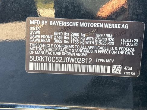 Used 2018 BMW X5 xDrive40e w/ M Sport Package AWD/4WD image 33