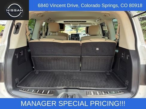 Certified 2023 Nissan Armada Platinum w/ Captain's Chairs Package AWD/4WD image 14