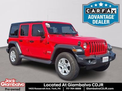 Used 2018 Jeep Wrangler Unlimited Sport S