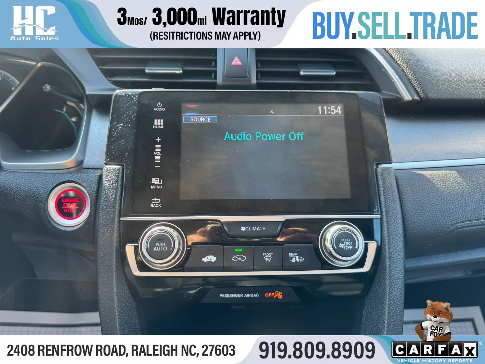 Used 2016 Honda Civic EX image 23