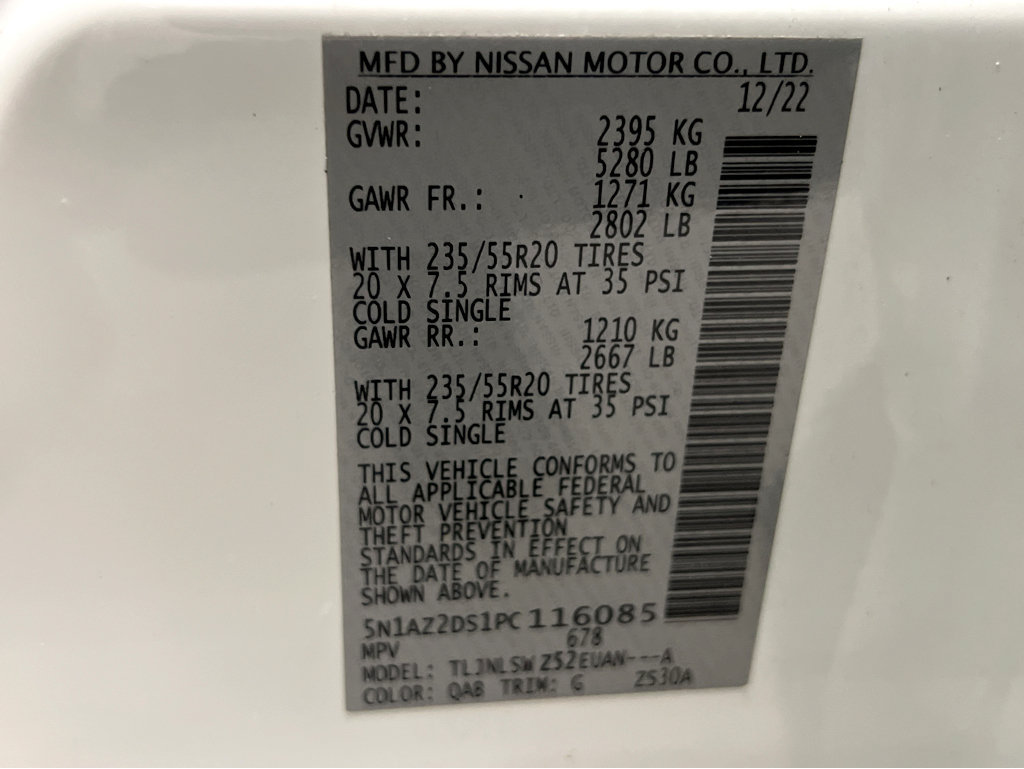 Used 2023 Nissan Murano Platinum w/ Cargo Package AWD/4WD image 27