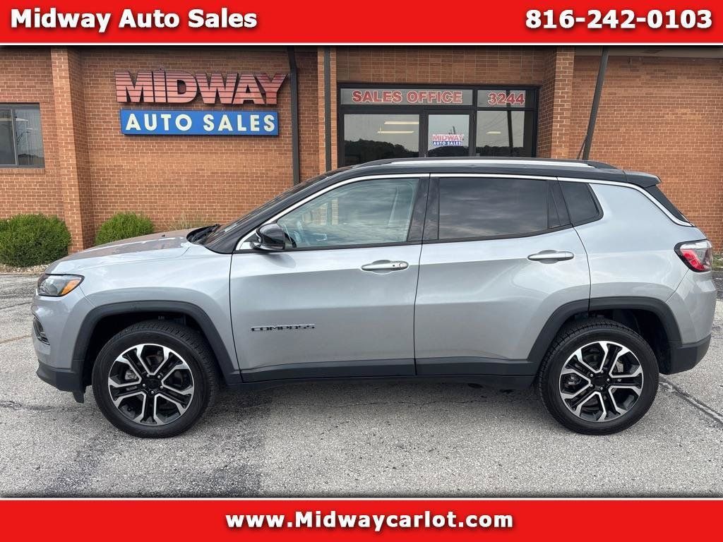 Used 2022 Jeep Compass Limited AWD/4WD image 1
