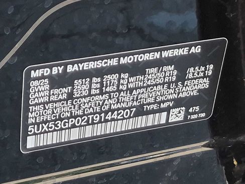 Used 2026 BMW X3 xDrive30i w/ Convenience Package AWD/4WD image 37