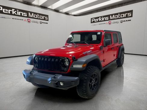 Used 2025 Jeep Wrangler Unlimited Sport S 4xe AWD/4WD image 1