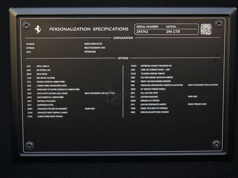 Used 2023 Ferrari 296 GTB RWD image 33