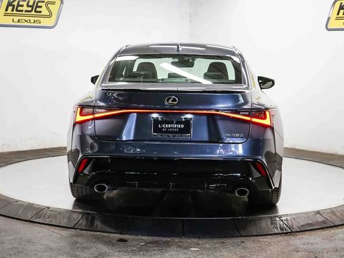Certified 2025 Lexus IS 350 F Sport w/ Navigation Package RWD image 3
