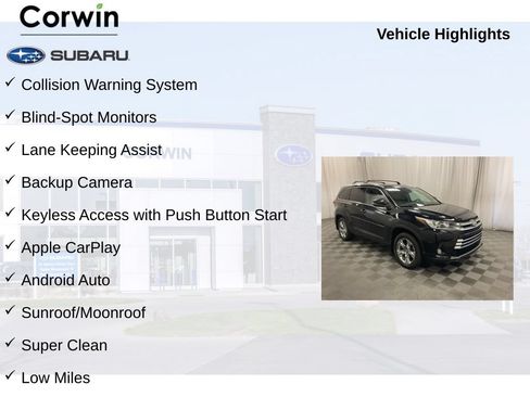 Used 2018 Toyota Highlander Limited AWD/4WD image 8
