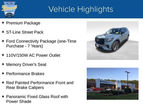 New 2026 Ford Explorer ST-Line w/ ST-Line Street Pack AWD/4WD image 5