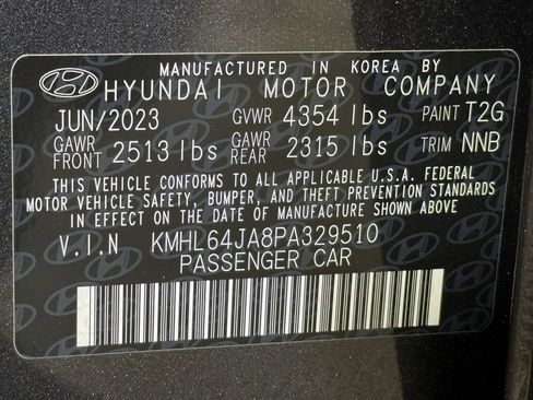Certified 2023 Hyundai Sonata SEL FWD image 41