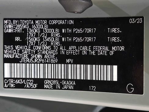 Certified 2023 Toyota 4Runner TRD Off-Road Premium w/ Moonroof Package AWD/4WD image 32
