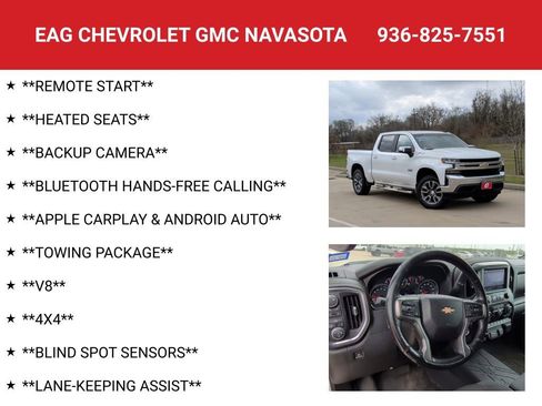 Used 2019 Chevrolet Silverado 1500 LT w/ Texas Edition image 4