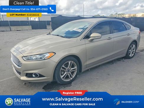 Used 2016 Ford Fusion Titanium FWD image 1