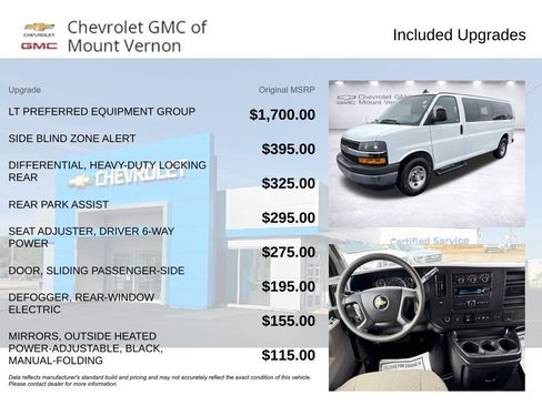 Used 2021 Chevrolet Express 3500 LT w/ LT Preferred Equipment Group image 6