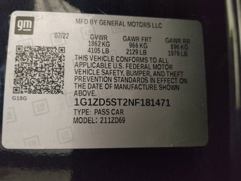 Used 2022 Chevrolet Malibu LT image 33