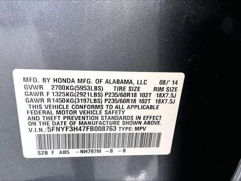 Used 2015 Honda Pilot EX image 36