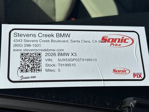 Used 2026 BMW X3 xDrive30i w/ Premium Package AWD/4WD image 29