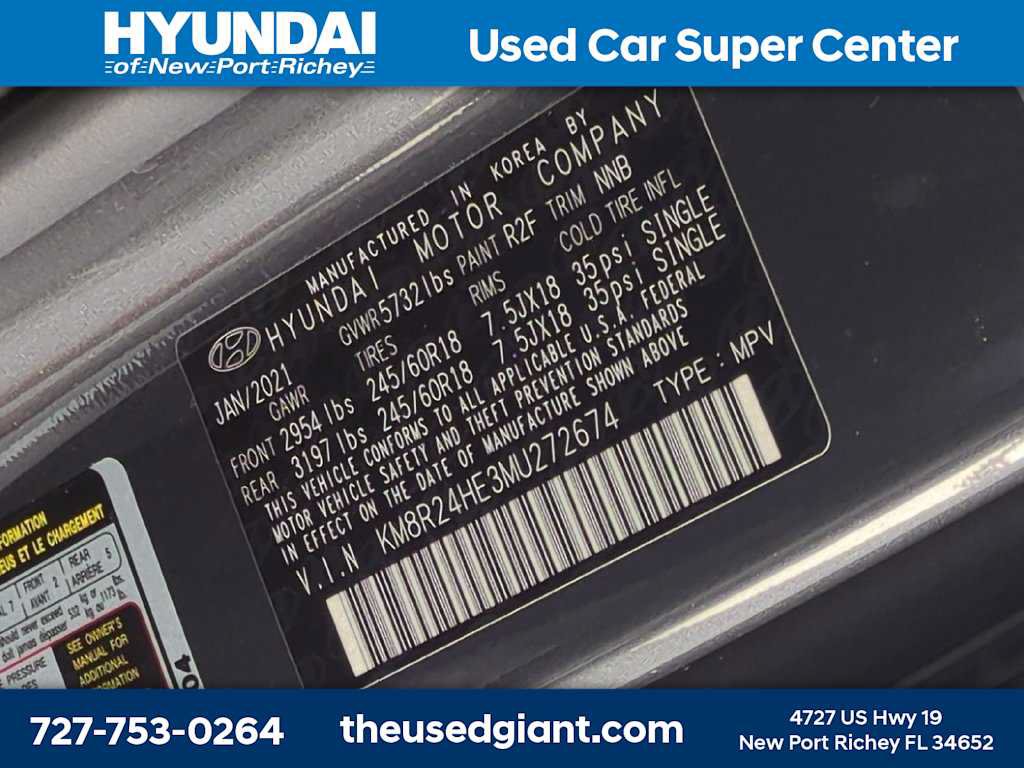 Used 2021 Hyundai Palisade SEL FWD image 33