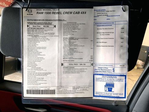 New 2026 RAM 1500 Rebel w/ Bed Utility Group image 14