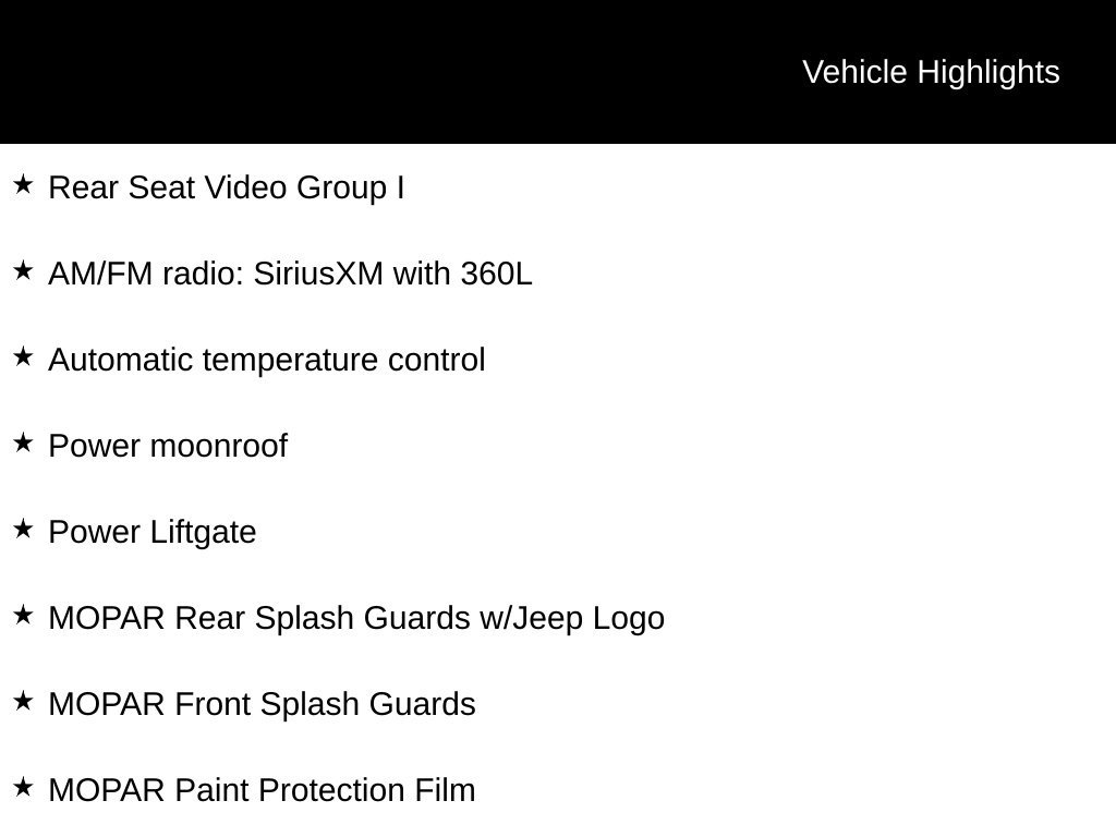 Used 2024 Jeep Grand Cherokee L Summit w/ Rear Seat Video Group I AWD/4WD image 11