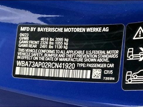 Used 2024 BMW 430i xDrive Coupe w/ M Sport Package AWD/4WD image 13