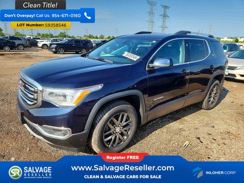 Used 2017 GMC Acadia SLT AWD/4WD image 1