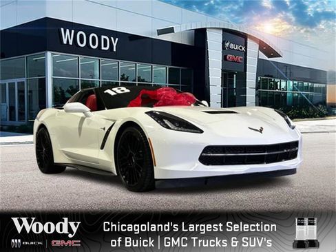 Used 2018 Chevrolet Corvette Stingray Coupe w/ 1LT image 1