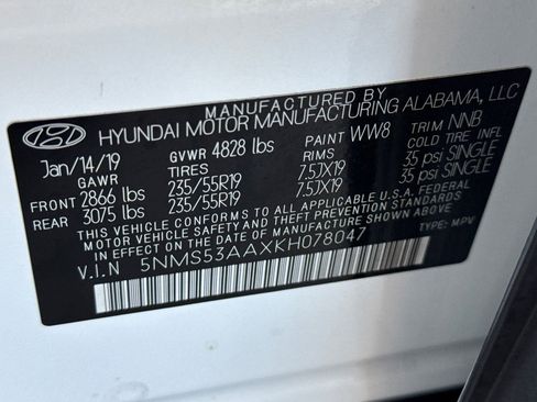 Used 2019 Hyundai Santa Fe Limited image 28