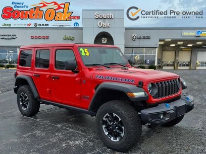 Certified 2025 Jeep Wrangler Unlimited Rubicon 4xe w/ Convenience Group
