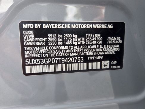 New 2026 BMW X3 xDrive30 w/ M Sport Package AWD/4WD image 19