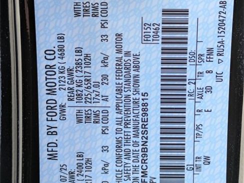 New 2025 Ford Bronco Sport Big Bend w/ Convenience Package image 40