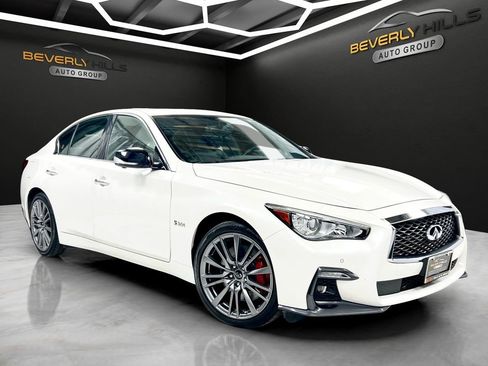 Used 2018 INFINITI Q50 Red Sport 400 image 7