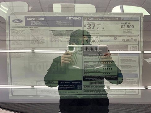 New 2025 Ford Maverick XLT w/ Equipment Group 301A image 14