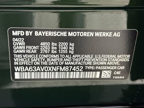 Certified 2022 BMW 430i Gran Coupe 430i w/ Convenience Package image 21