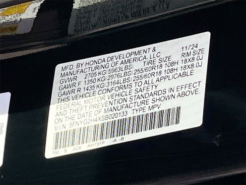 Used 2025 Honda Pilot EX-L image 34