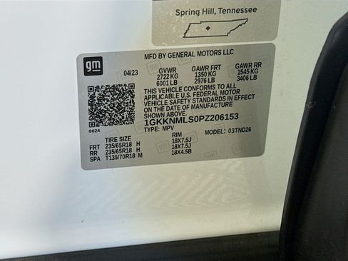 Used 2023 GMC Acadia SLT w/ Preferred Package FWD image 40