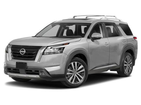 Used 2022 Nissan Pathfinder Platinum w/ Cargo Package image 1