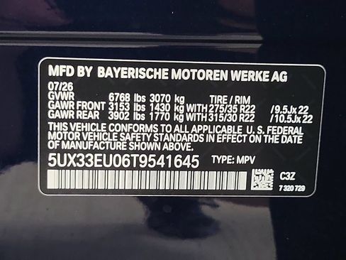 New 2026 BMW X5 M60i AWD/4WD image 23