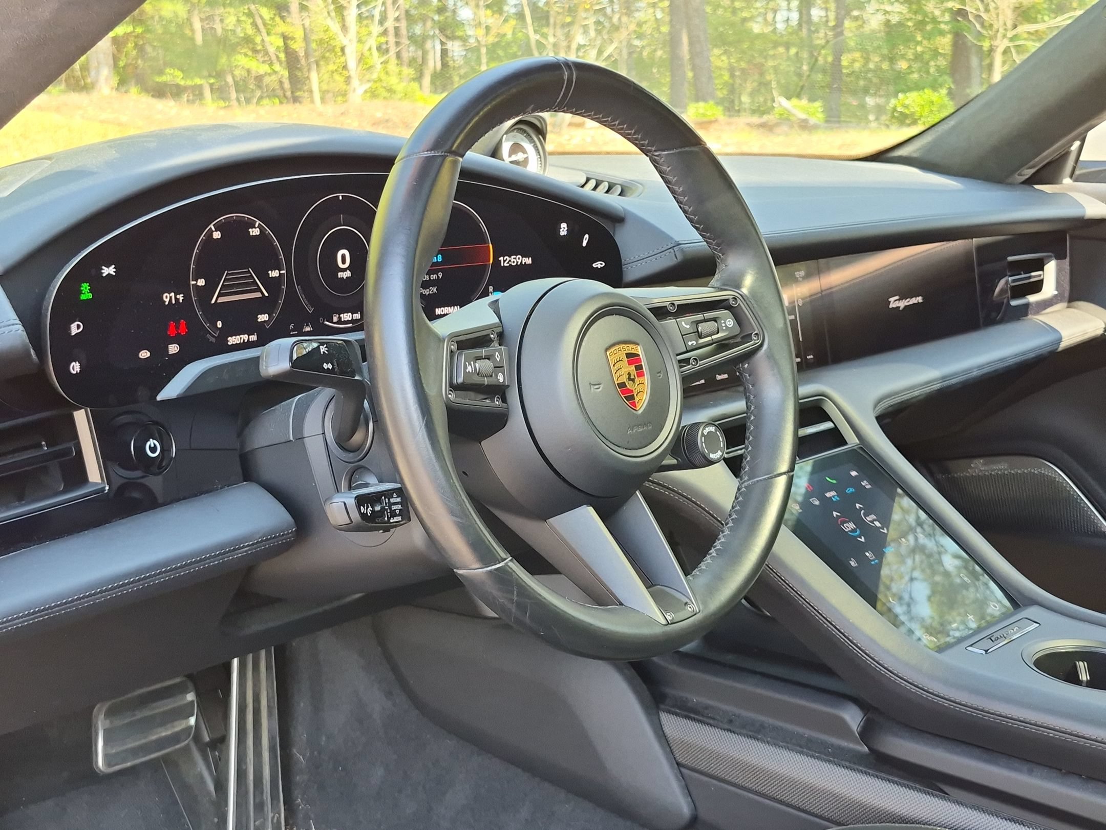Certified 2021 Porsche Taycan Turbo S AWD/4WD image 4
