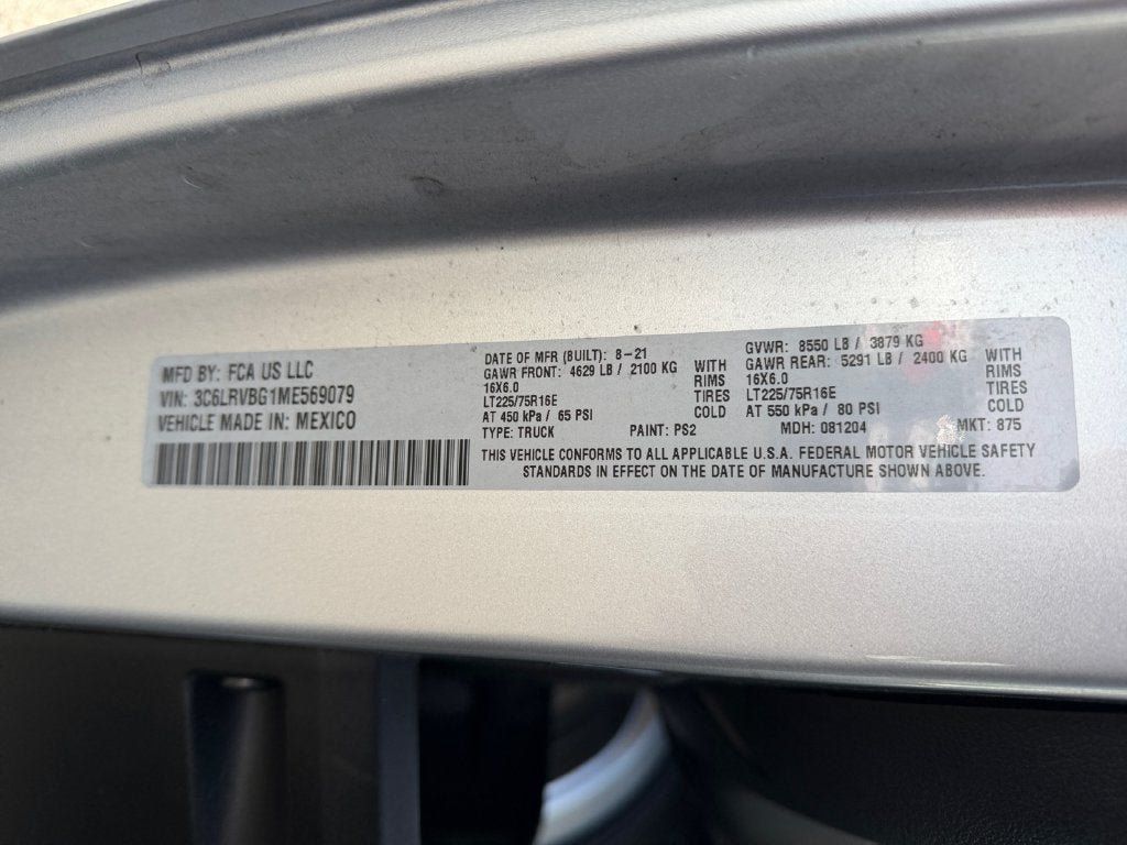 Used 2021 RAM ProMaster 1500 w/ Convenience Group FWD image 36
