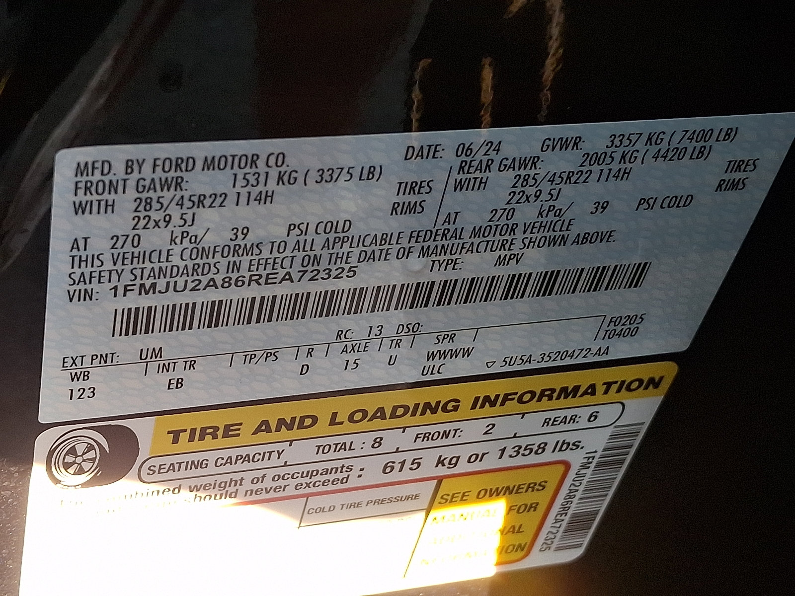 Used 2024 Ford Expedition Limited AWD/4WD image 30